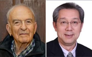 Dean Emeritus Ottinger and Professor Wang Xi