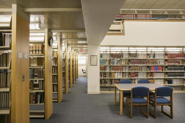Library Stacks and Study Area